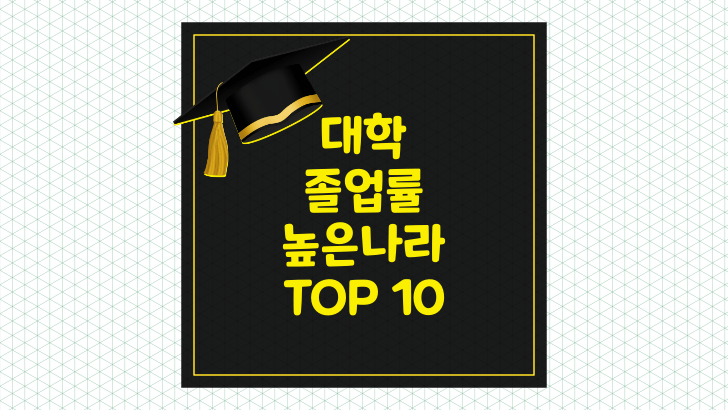 대학 졸업률 가장 높은 나라 Top 10, 한국 몇 위?